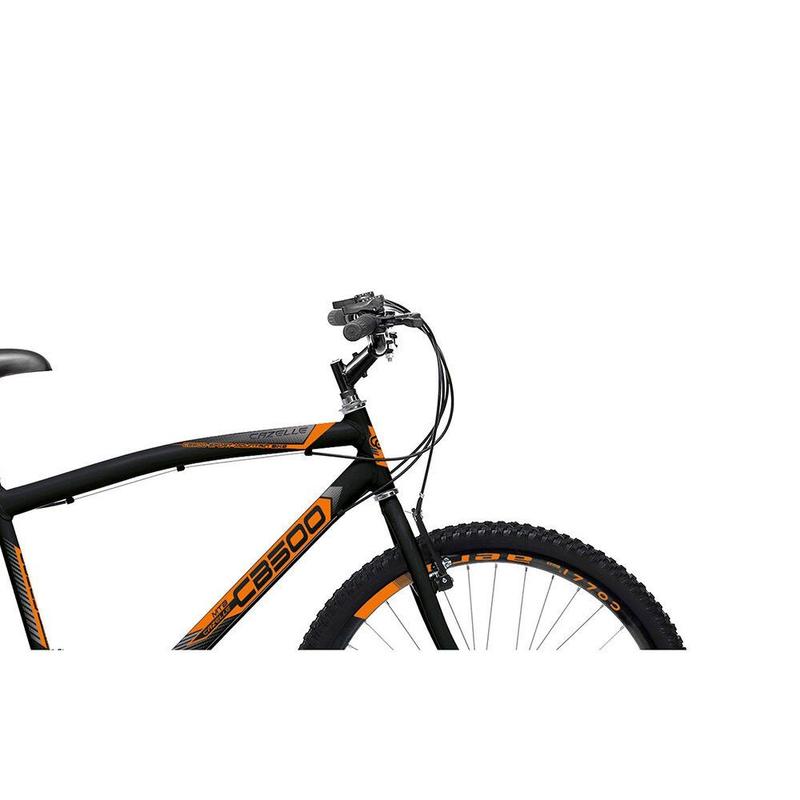 Bicicleta Colli Cazelle CB500 Aro 26 Grip Shift Quadro 18, Preto